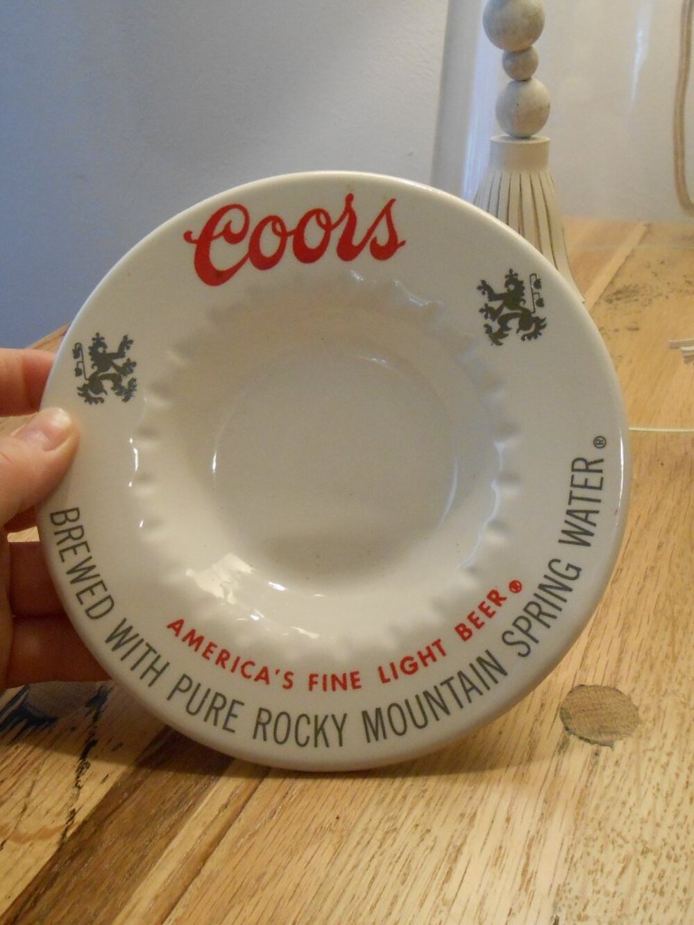 Vintage Coors Ashtray